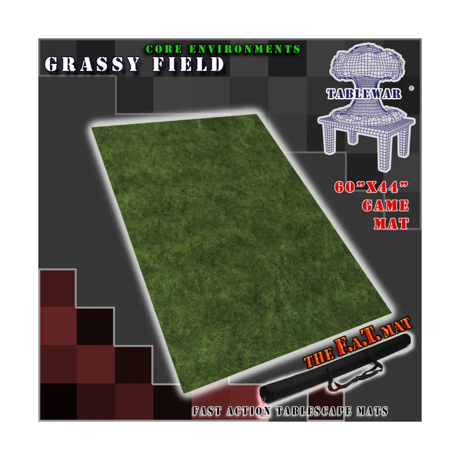 60 x 44 дюйма — травянистое поле, F.A.T. Mats - 60 x 44 Inches (Tablewar)
60 x 44 дюйма — травянистое поле, F.A.T. Mats - 60 x 44 Inches (Tablewar)