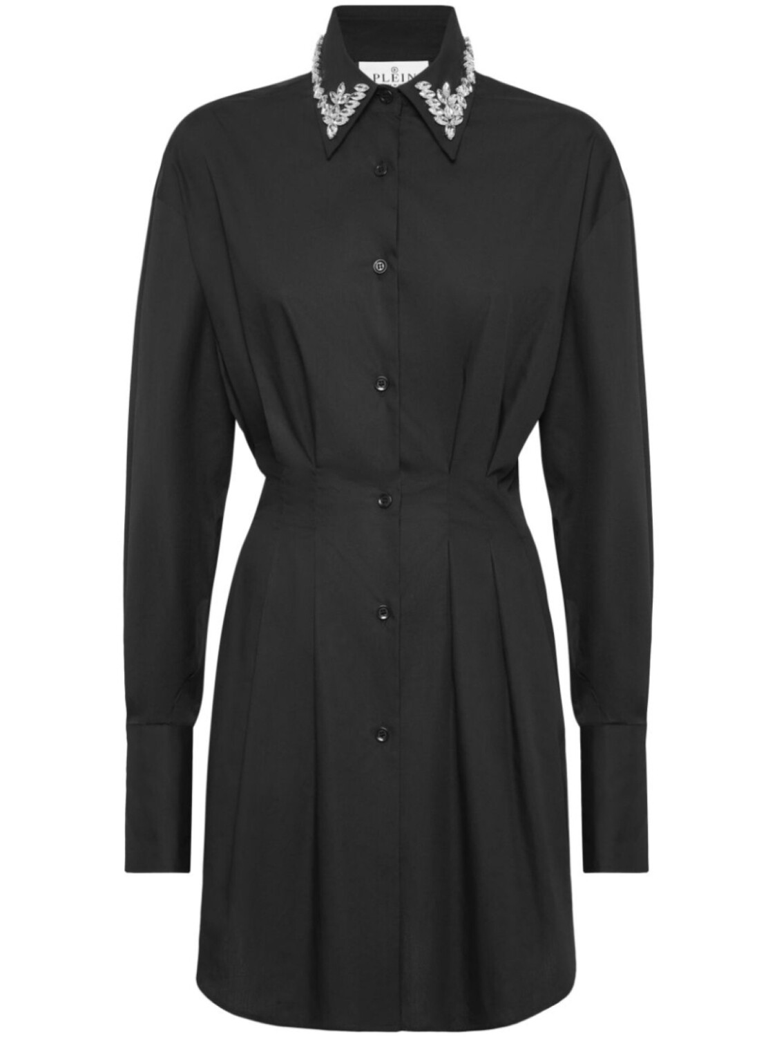 Мини-платье Philipp Plein, украшенное кристаллами, черный 
Мини-платье Philipp Plein, украшенное кристаллами, черный