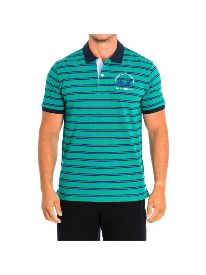 Рубашка-поло La Martina, зеленый
Рубашка-поло La Martina, зеленый