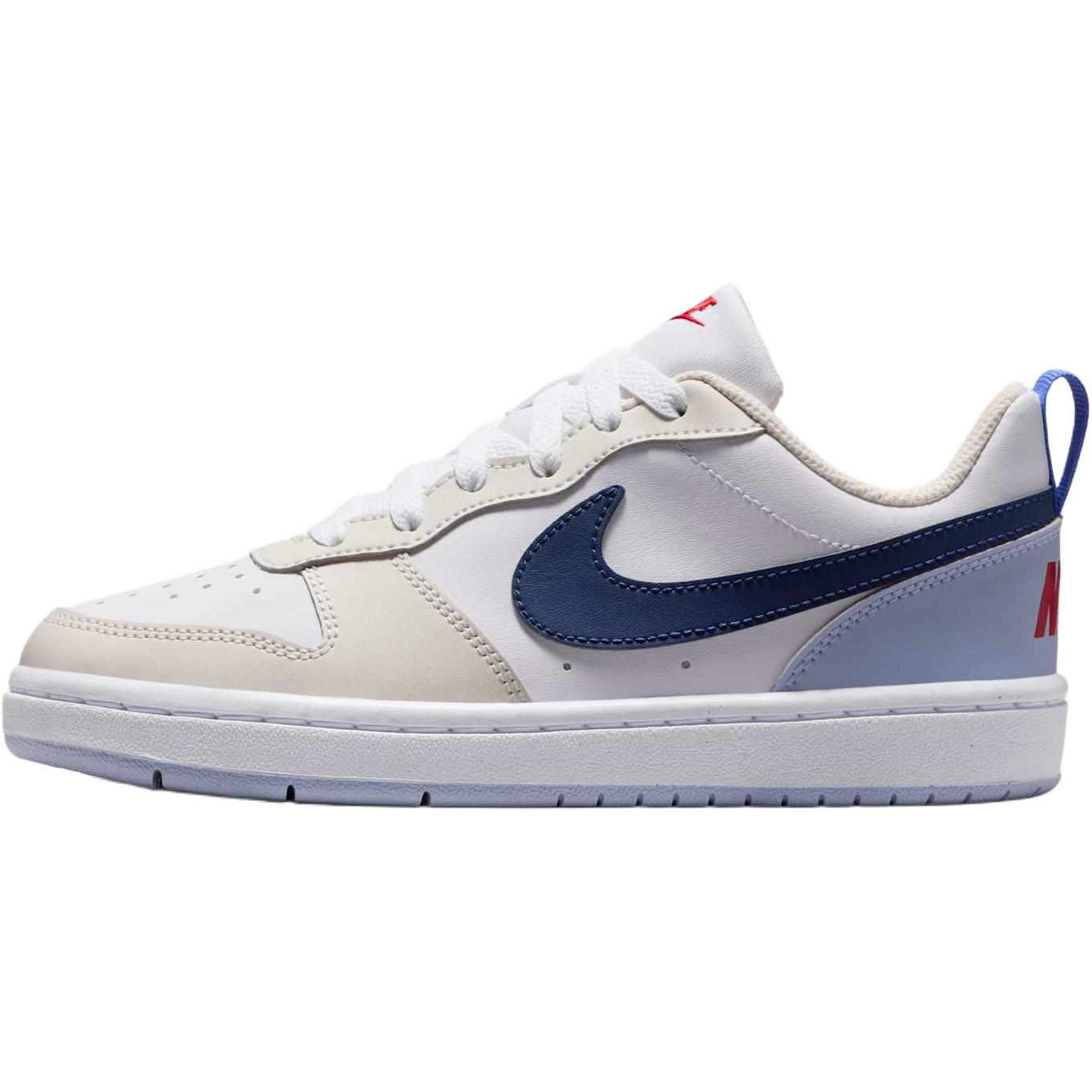 Nike Court Borough устойчивые к истиранию низкие детские скейтбордские кроссовки White/Blue Kids'
Nike Court Borough устойчивые к истиранию низкие детские скейтбордские кроссовки White/Blue Kids'