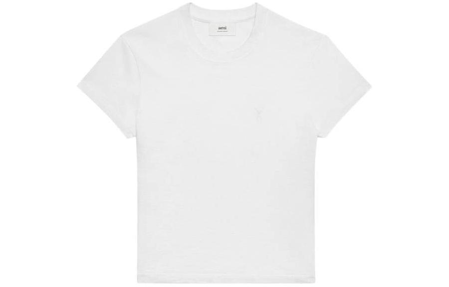 Хлопковая футболка AMIPARIS, белая
Хлопковая футболка AMIPARIS, белая