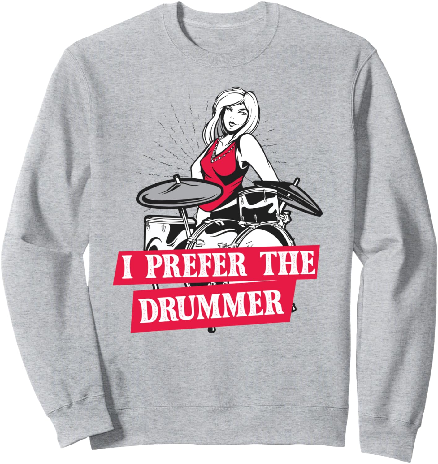 Я предпочитаю барабанщика. Толстовка для фанатов рок-музыкальной группы Rock Band Drum Player Music Lover Creationz, серый
Я предпочитаю барабанщика. Толстовка для фанатов рок-музыкальной группы Rock Band Drum Player Music Lover Creationz, серый