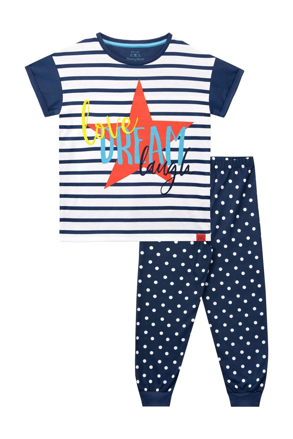 Люблю, мечтаю, смеюсь, пижама Harry Bear, синий
Люблю, мечтаю, смеюсь, пижама Harry Bear, синий