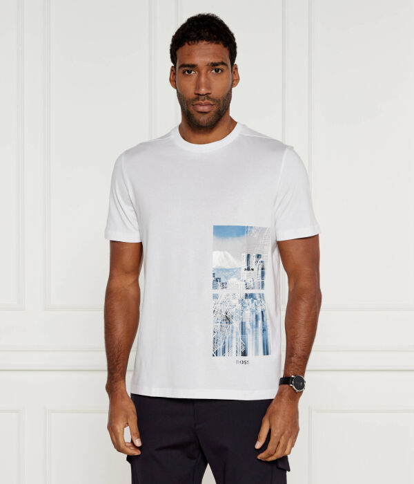 Футболка мужская Boss Green из хлопка и лиоцелла с принтом, белый
Футболка мужская Boss Green из хлопка и лиоцелла с принтом, белый