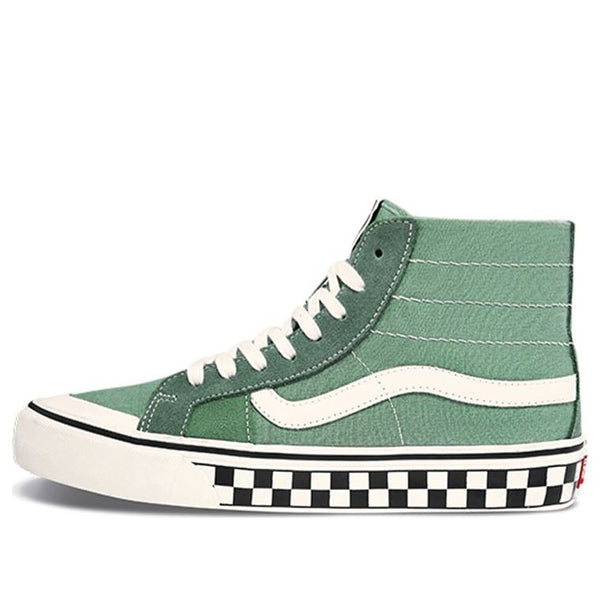 Кроссовки sk8-hi 138 decon sf 'green black white' Vans, зеленый 
Кроссовки sk8-hi 138 decon sf 'green black white' Vans, зеленый