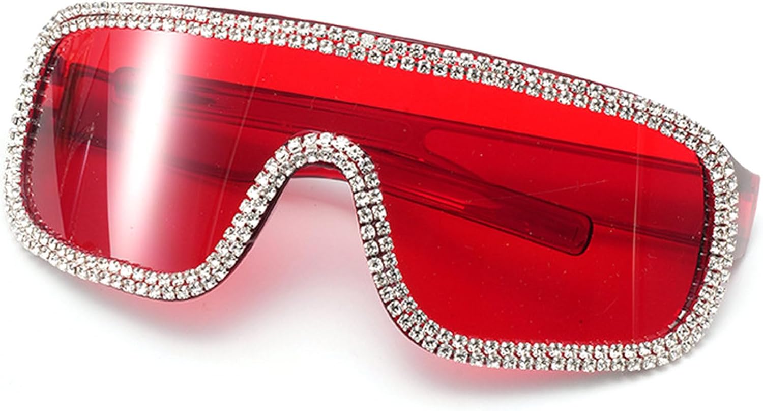 Солнцезащитные очки со стразами, модные женские квадратные солнцезащитные очки с бриллиантами, стильные, с блестящим декором, солнцезащитные очки для вечеринок и вождения mincl, Red
Солнцезащитные очки со стразами, модные женские квадратные солнцезащитные очки с бриллиантами, стильные, с блестящим декором, солнцезащитные очки для вечеринок и вождения mincl, Red