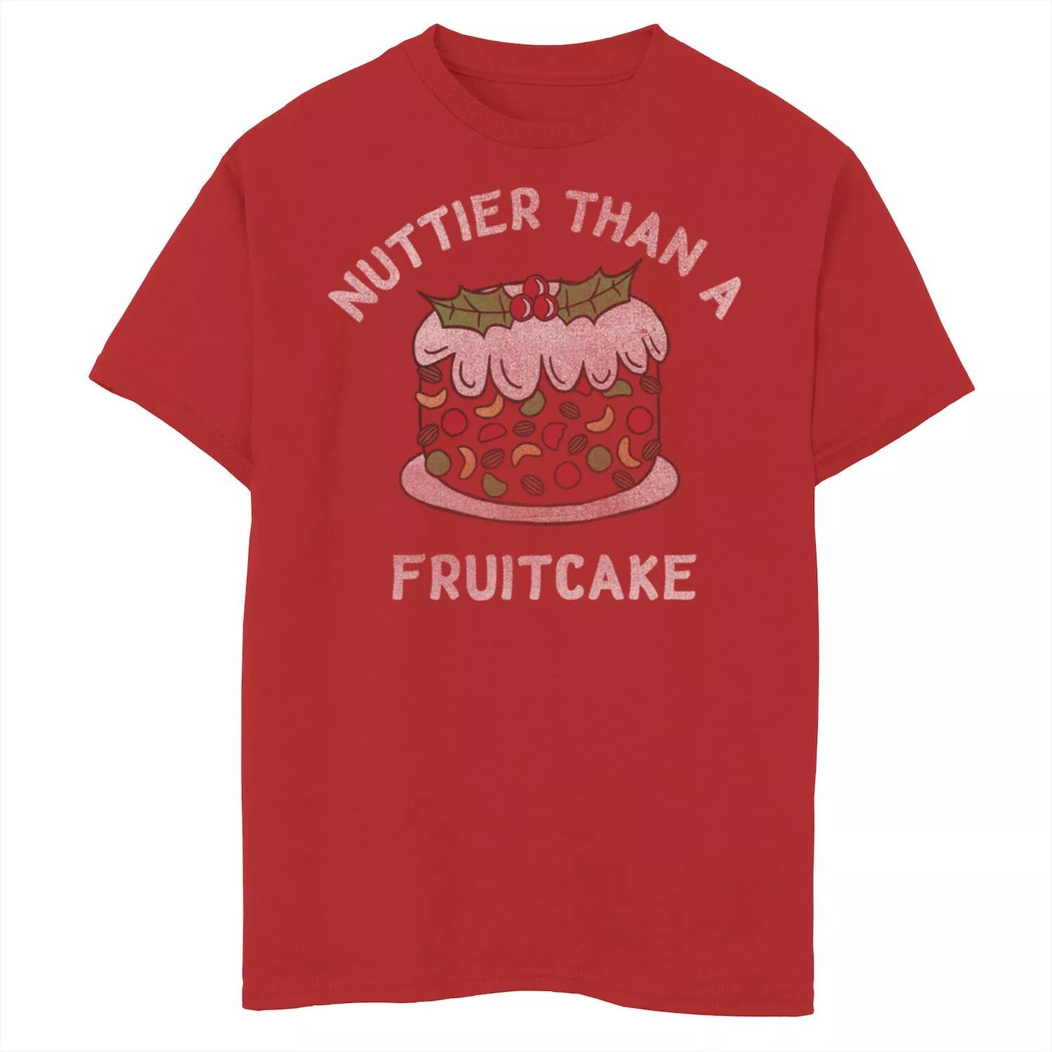 Рождественская футболка с рисунком для мальчиков 8–20 лет «Nutter Than A Fruitcake» Licensed Character
Рождественская футболка с рисунком для мальчиков 8–20 лет «Nutter Than A Fruitcake» Licensed Character