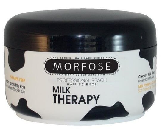 Молочная маска для волос 500мл Morfose, Professional Reach Milk Therapy Creamy Milk Mask
Молочная маска для волос 500мл Morfose, Professional Reach Milk Therapy Creamy Milk Mask