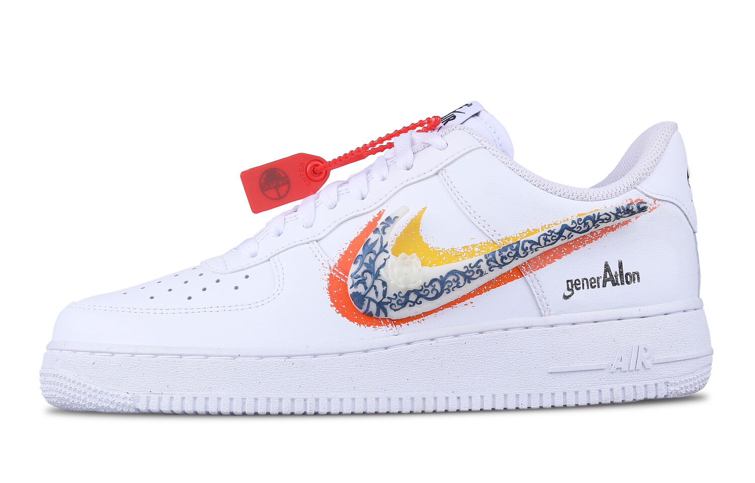 Кроссовки Nike Air Force 1 Skateboarding Shoes Unisex Low-top White/orange, белый
Кроссовки Nike Air Force 1 Skateboarding Shoes Unisex Low-top White/orange, белый