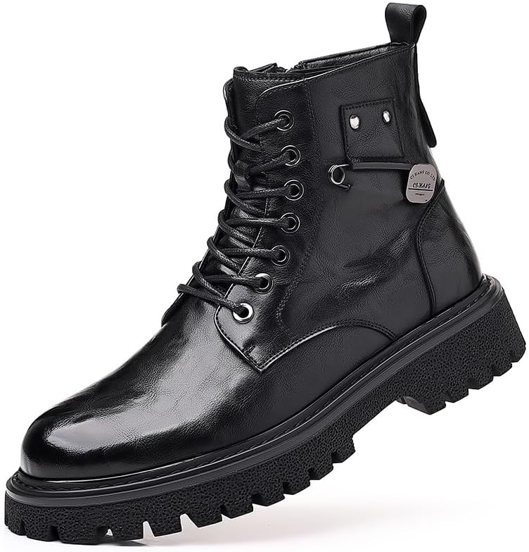 Мужские повседневные высокие хлопковые ботинки TGRNFHKPYY стильные теплые кожаные сапоги, черный
Мужские повседневные высокие хлопковые ботинки TGRNFHKPYY стильные теплые кожаные сапоги, черный