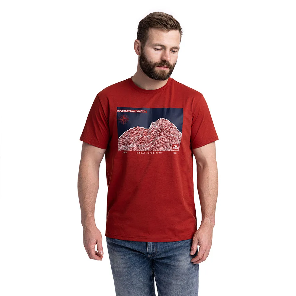 Футболка с коротким рукавом Trespass Sirgis, красный
Футболка с коротким рукавом Trespass Sirgis, красный