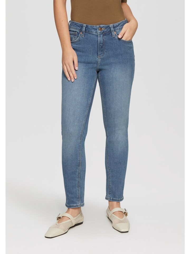 Тканевые брюки QS lang, синий
Тканевые брюки QS lang, синий