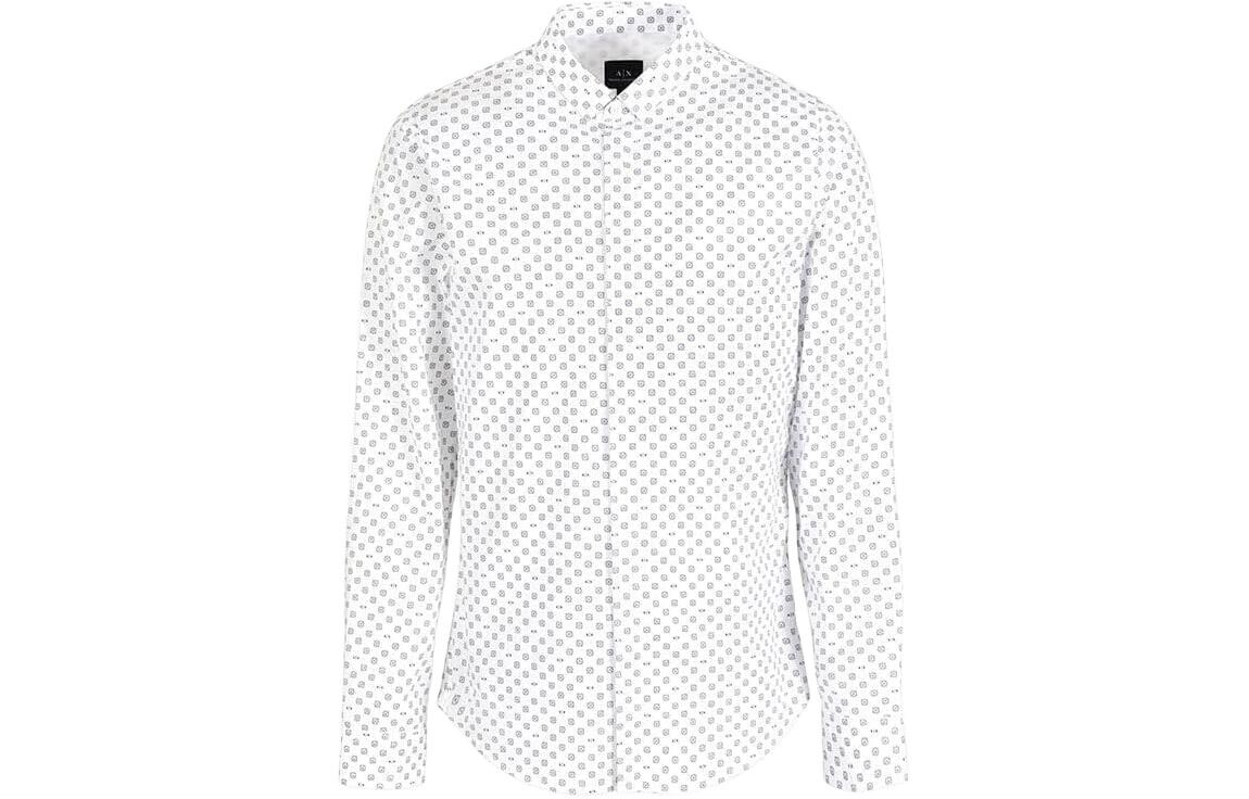 Рубашка мужская белая Armani Exchange, белый
Рубашка мужская белая Armani Exchange, белый