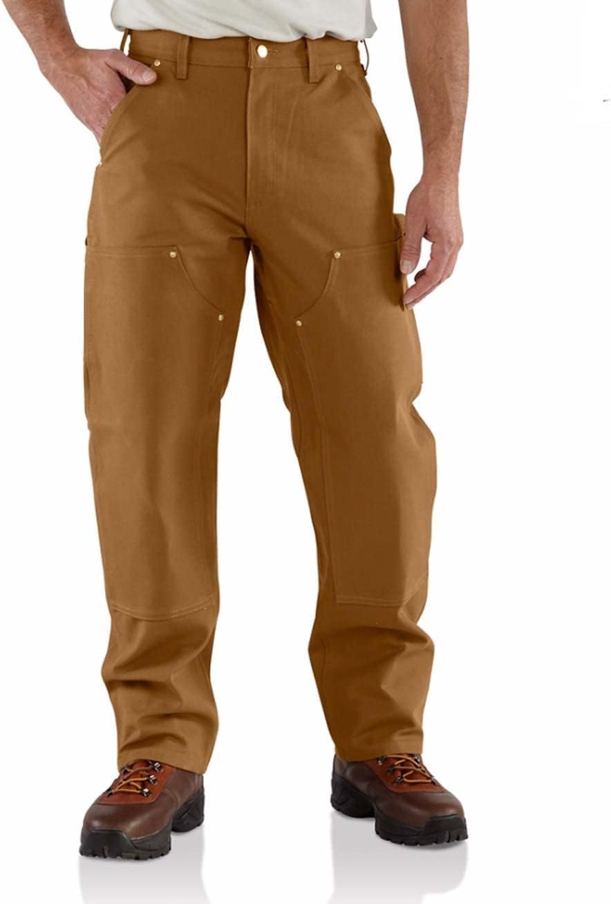 Carhartt Men's Big & Tall Firm Duck Double Front Work Dungaree, Brown
Carhartt Men's Big & Tall Firm Duck Double Front Work Dungaree, Brown