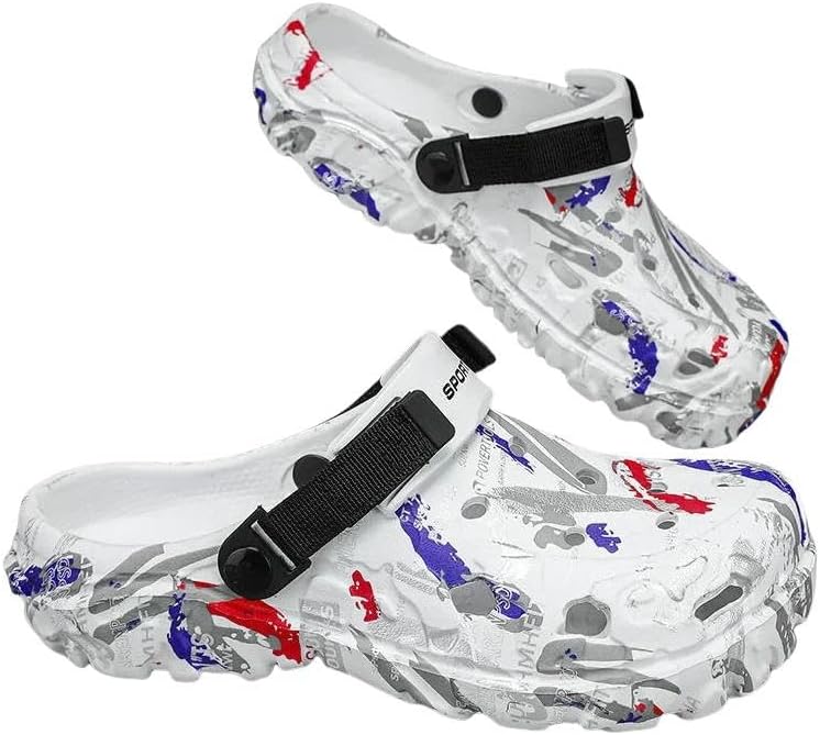 Тапочки DMMWCX большого размера 47 Мужские сандалии, клоги, обувь для отдыха на улице и в саду, водные тапочки, мягкие тапочки, белый
Тапочки DMMWCX большого размера 47 Мужские сандалии, клоги, обувь для отдыха на улице и в саду, водные тапочки, мягкие тапочки, белый