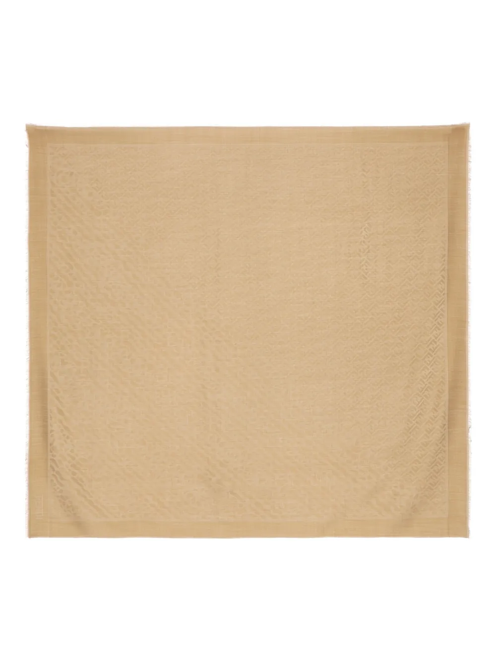 Шарф с узором FF Fendi, коричневый
Шарф с узором FF Fendi, коричневый