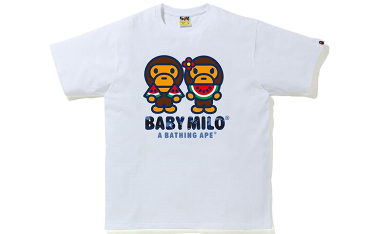 Футболка Bape мужская A Bathing Ape, черный 
Футболка Bape мужская A Bathing Ape, черный