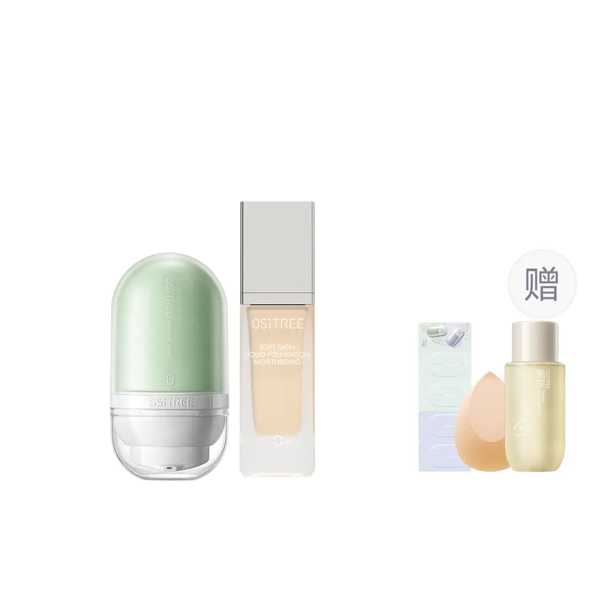 Ositree Набор тонального крема radiant water glow с натуральной кремовой текстурой, увлажняющий, осветляющий, маскирующий тон кожи, 32 г
Ositree Набор тонального крема radiant water glow с натуральной кремовой текстурой, увлажняющий, осветляющий, маскирующий тон кожи, 32 г