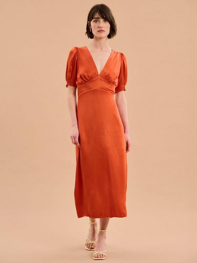 Платье одетты с открытой спиной OMNES, оранжевый
Платье одетты с открытой спиной OMNES, оранжевый