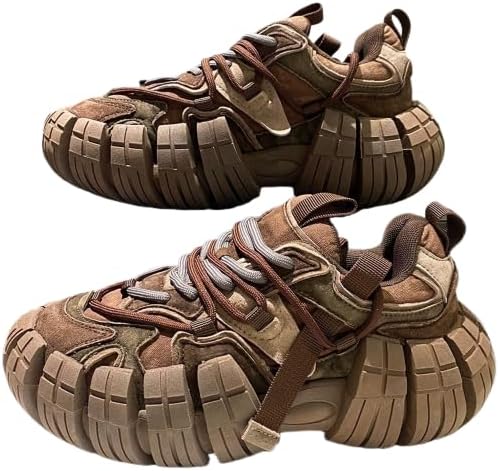 Мужские кроссовки на платформе с цветными блоками, удобные и стильные, для прогулок на улице, бега и кемпинга, на все сезоны, шнуровка Hhhchpm, Coffee
Мужские кроссовки на платформе с цветными блоками, удобные и стильные, для прогулок на улице, бега и кемпинга, на все сезоны, шнуровка Hhhchpm, Coffee