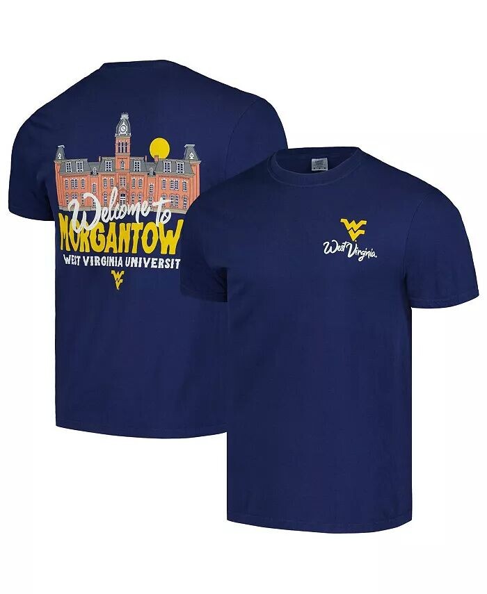 Мужская и женская футболка Navy West Virginia Mountaineers Hyper Local Welcome to Campus Image One, синий
Мужская и женская футболка Navy West Virginia Mountaineers Hyper Local Welcome to Campus Image One, синий