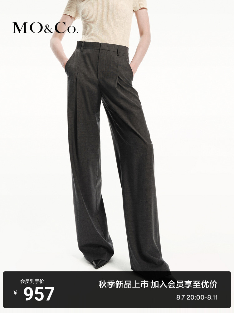 Брюки Moco с высокой талией, черный
Брюки Moco с высокой талией, черный