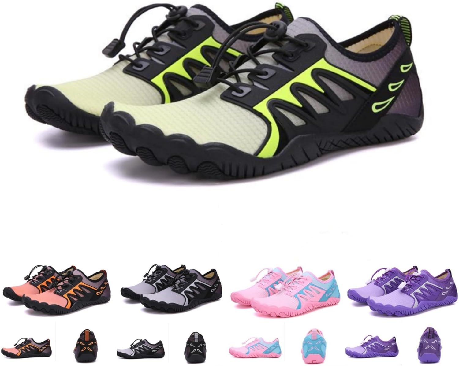 Кроссовки для походов для женщин, новые походные кроссовки для мужчин и женщин, нескользящая обувь для трейла, обувь для походов, дышащая с широким носком Kaeril, зеленый
Кроссовки для походов для женщин, новые походные кроссовки для мужчин и женщин, нескользящая обувь для трейла, обувь для походов, дышащая с широким носком Kaeril, зеленый