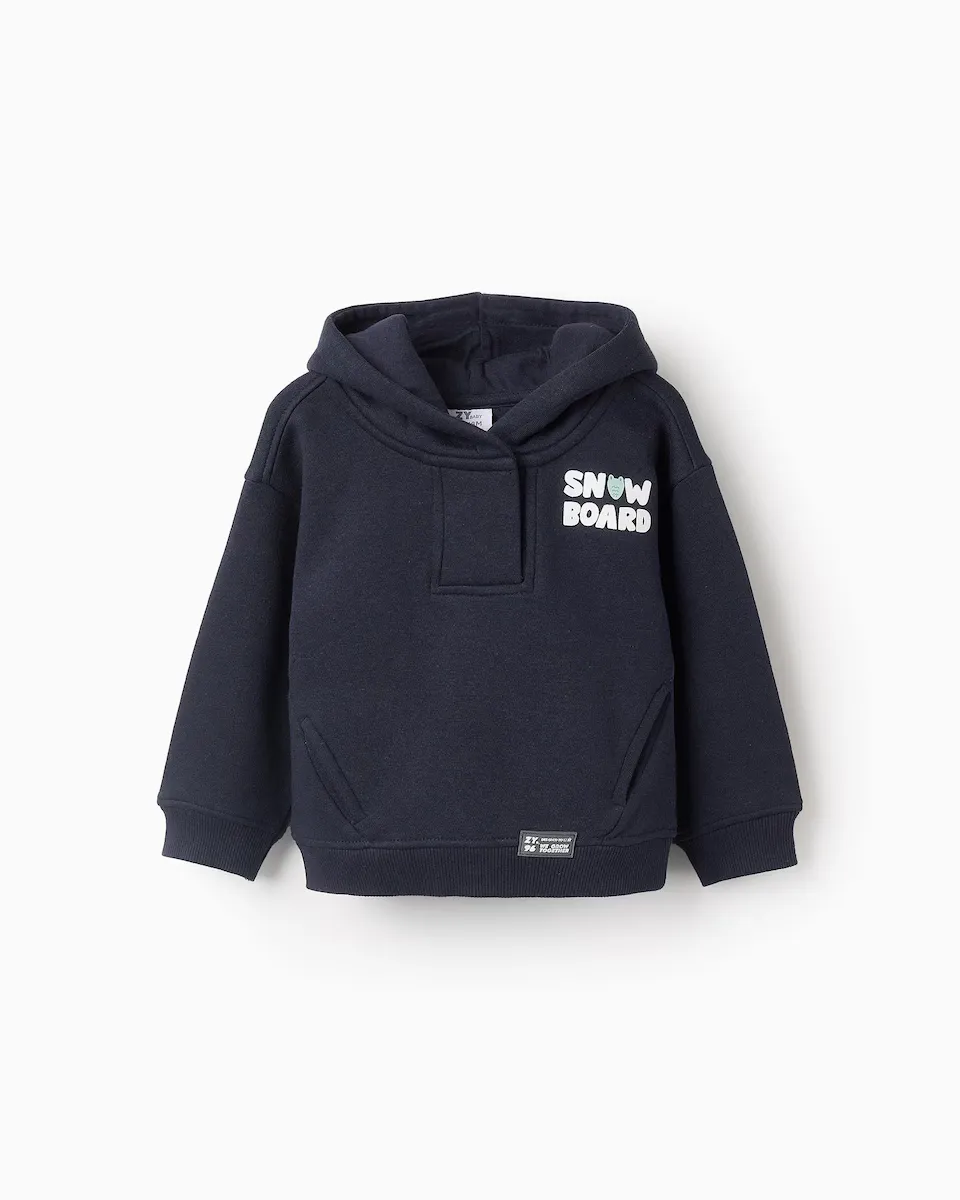 Детский худи с капюшоном для мальчика Zippy, темно-синий
Детский худи с капюшоном для мальчика Zippy, темно-синий