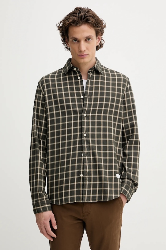 Хлопковая рубашка Marc O'Polo, зеленый
Хлопковая рубашка Marc O'Polo, зеленый