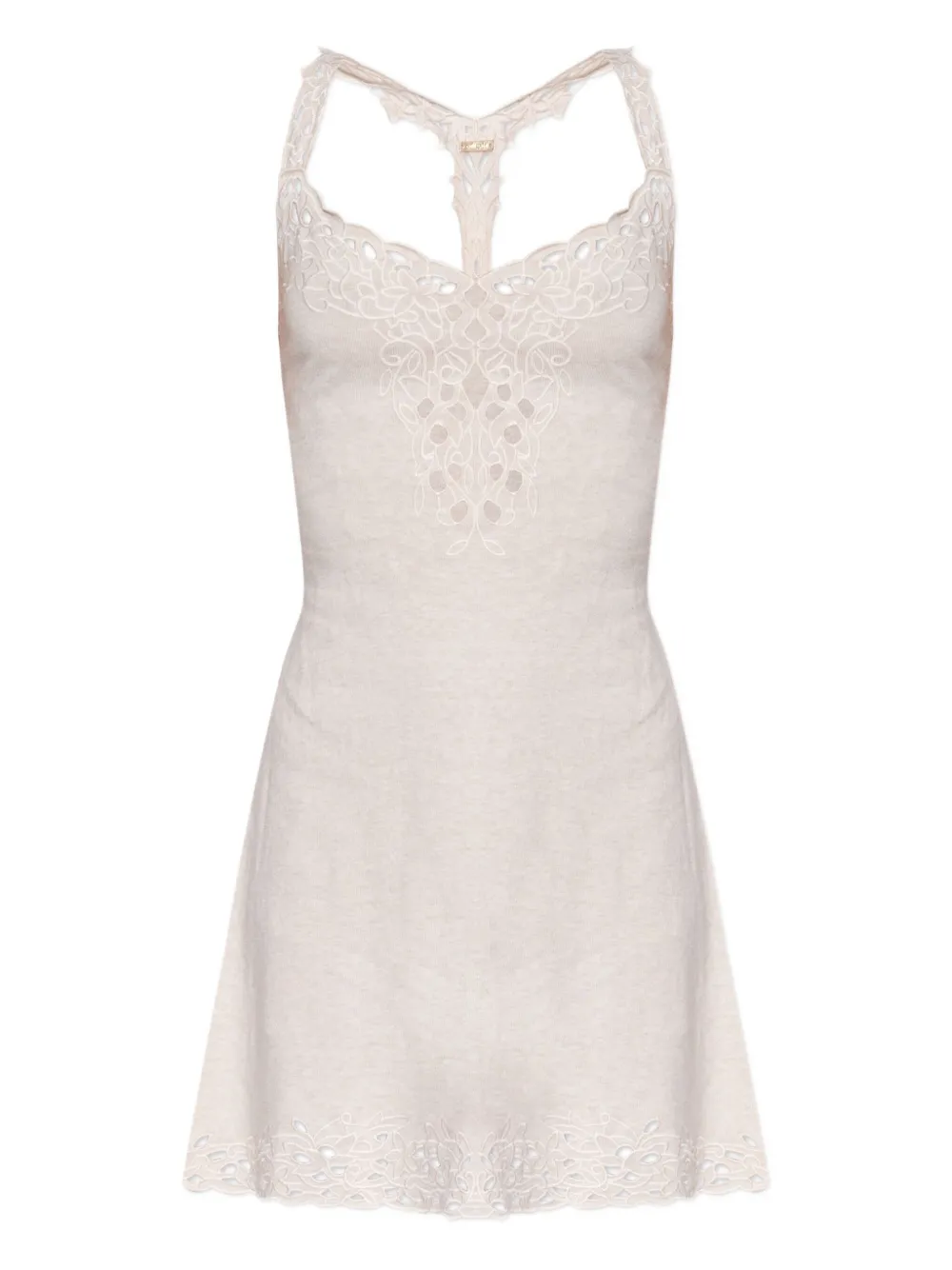 Платье с вышитой кружевной отделкой Cult Gaia, нейтральный
Платье с вышитой кружевной отделкой Cult Gaia, нейтральный