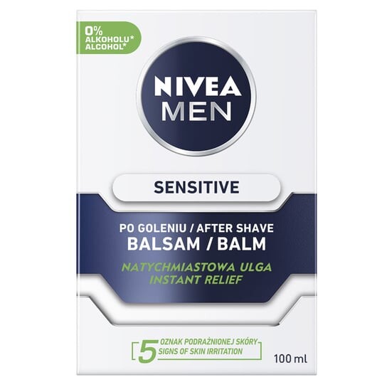 Успокаивающий бальзам 100мл Nivea, Men Sensitive
Успокаивающий бальзам 100мл Nivea, Men Sensitive