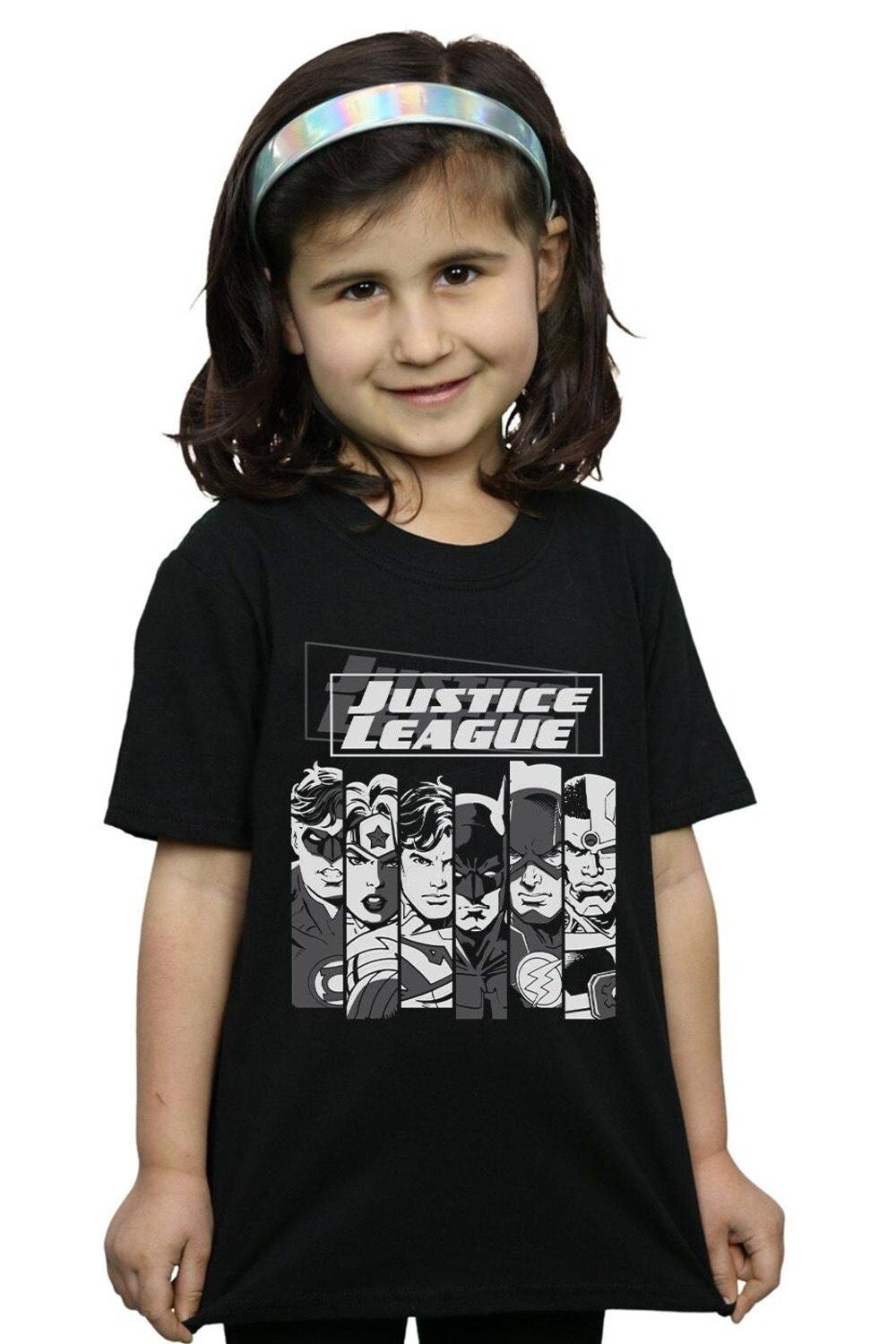 Хлопковая футболка в полоску «Лига справедливости» DC Comics, черный
Хлопковая футболка в полоску «Лига справедливости» DC Comics, черный