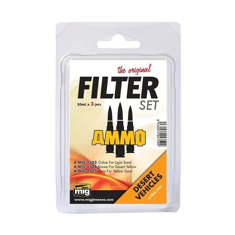 Фильтры - Автомобиль для пустыни, Weathering Products
Фильтры - Автомобиль для пустыни, Weathering Products