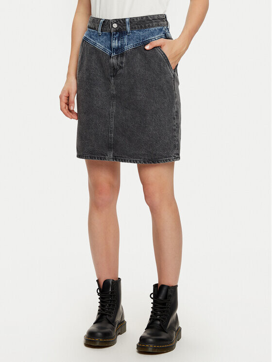 Джинсовая юбка стандартного кроя Mustang, серый
Джинсовая юбка стандартного кроя Mustang, серый