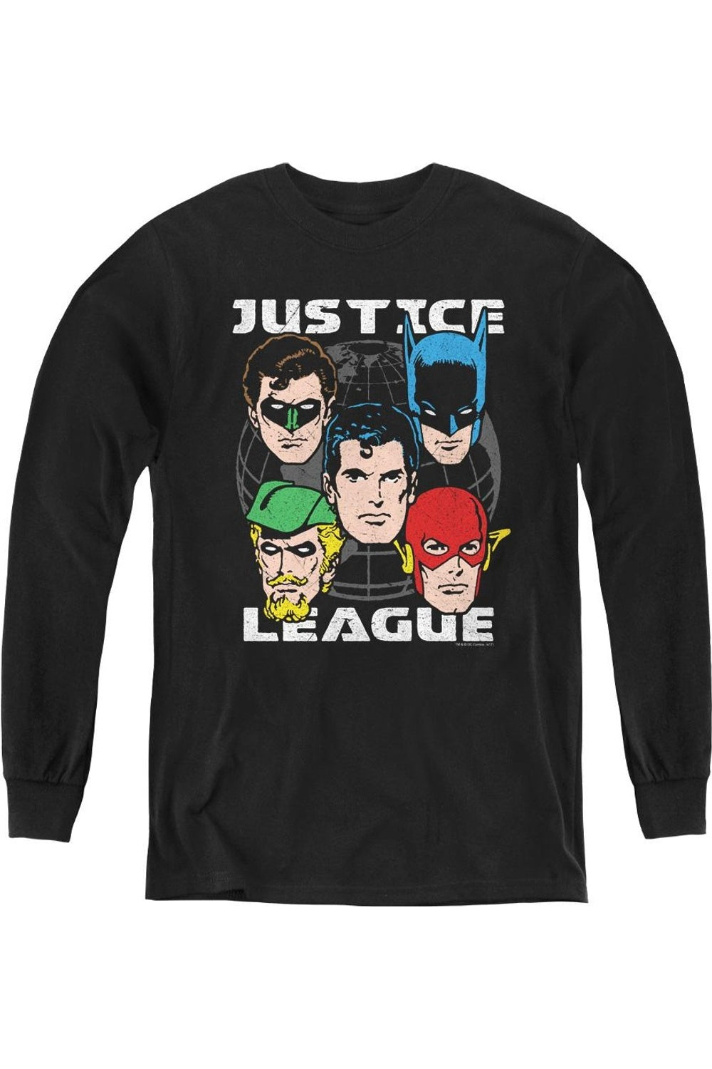 Футболка с длинным рукавом "Лига справедливости Америки: Главы государств" для молодежи Gildan, черный
Футболка с длинным рукавом "Лига справедливости Америки: Главы государств" для молодежи Gildan, черный