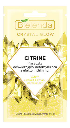 ОСВЕЖАЮЩАЯ И ДЕТОКСИКРУЮЩАЯ МАСКА С ЭФФЕКТОМ МЕРЦАНИЯ 8г Bielenda Crystal Glow CITRINE -
ОСВЕЖАЮЩАЯ И ДЕТОКСИКРУЮЩАЯ МАСКА С ЭФФЕКТОМ МЕРЦАНИЯ 8г Bielenda Crystal Glow CITRINE -