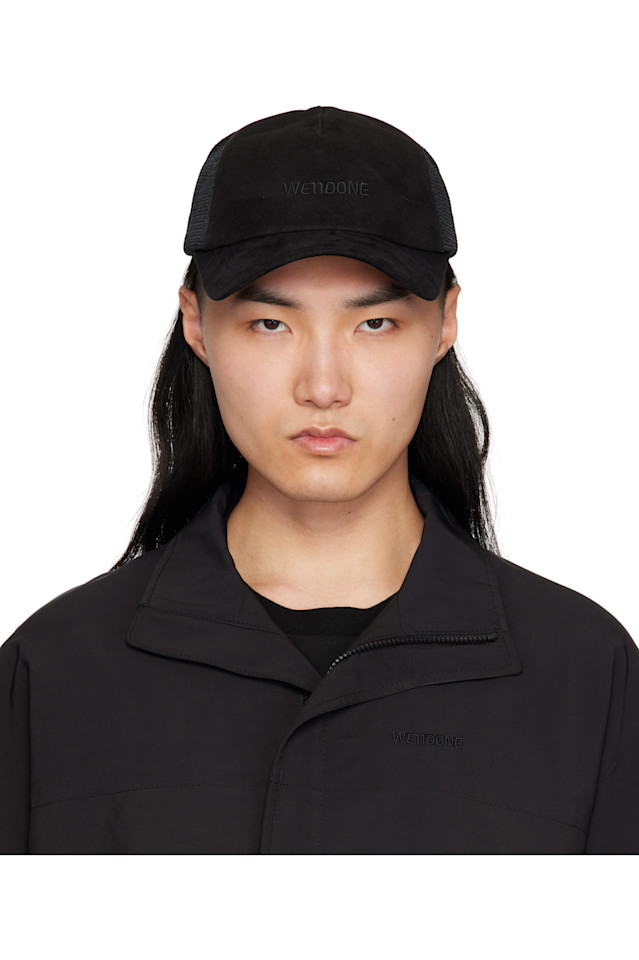 Кепка из замши с вышитым логотипом We11Done, черный
Кепка из замши с вышитым логотипом We11Done, черный