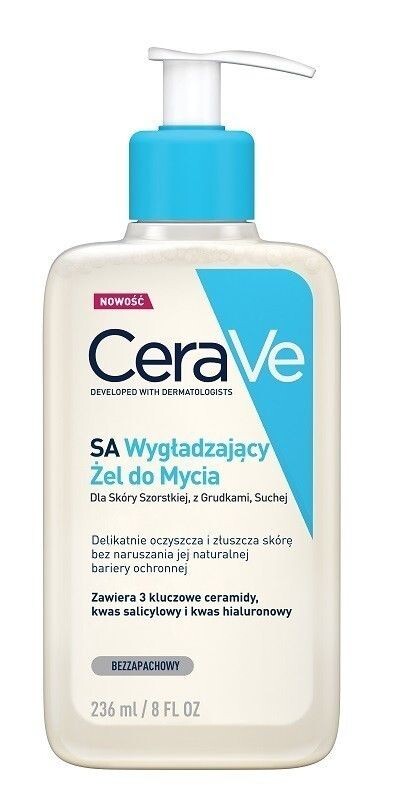 CeraVe SA Wygładzający Żel do Mycia гель для умывания лица и тела, 236 ml
CeraVe SA Wygładzający Żel do Mycia гель для умывания лица и тела, 236 ml