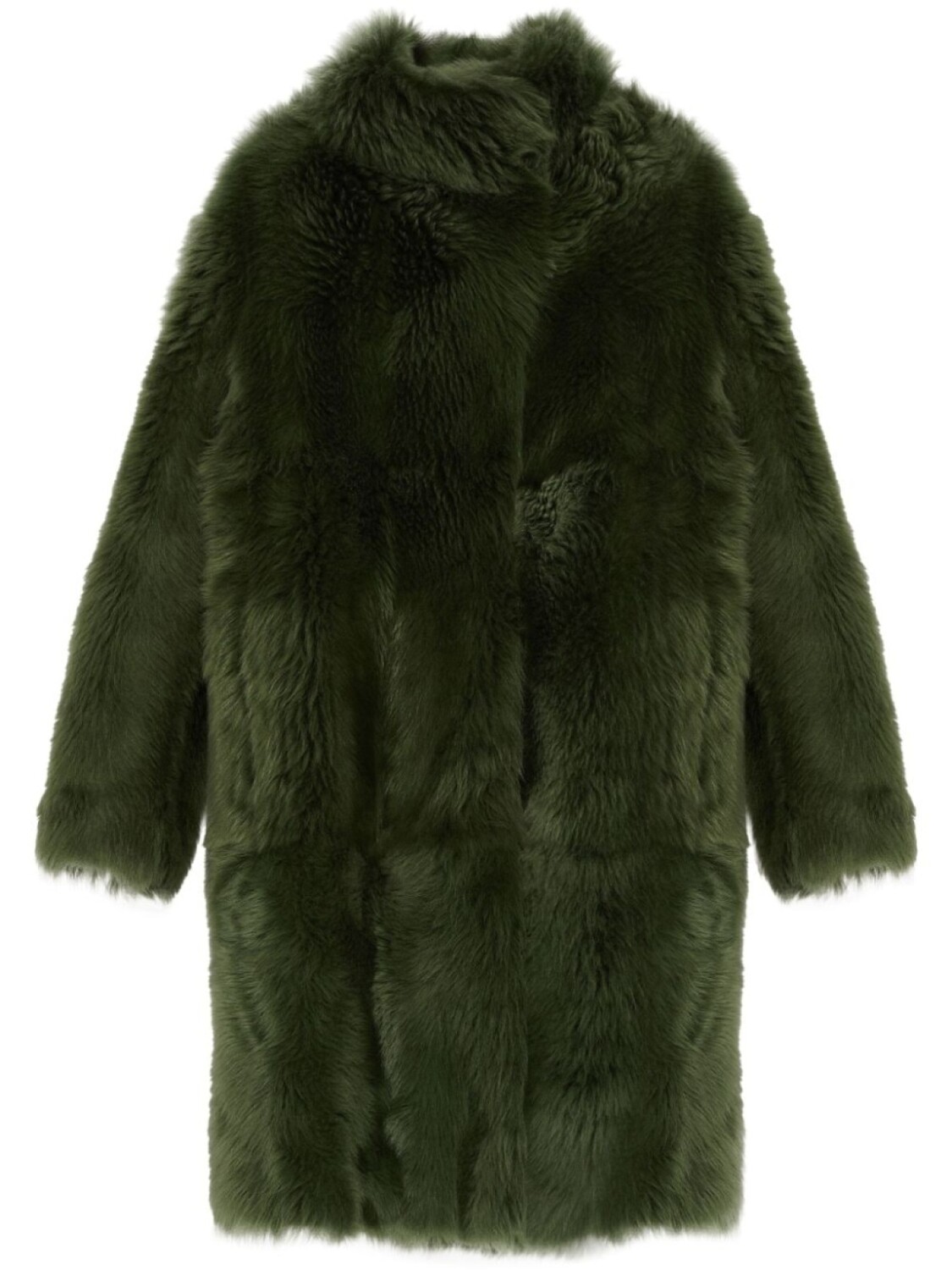 Yves Salomon пальто с поясом, зеленый
Yves Salomon пальто с поясом, зеленый