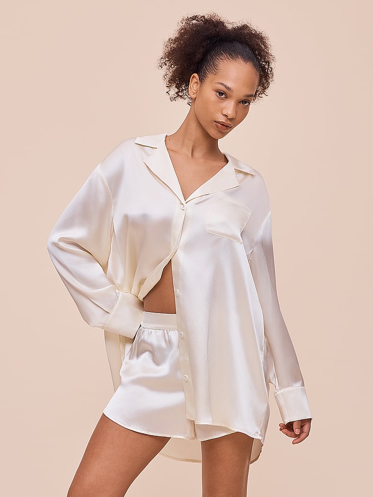 Пижамные шорты из шелкового шелка Одри Papinelle, мультиколор
Пижамные шорты из шелкового шелка Одри Papinelle, мультиколор