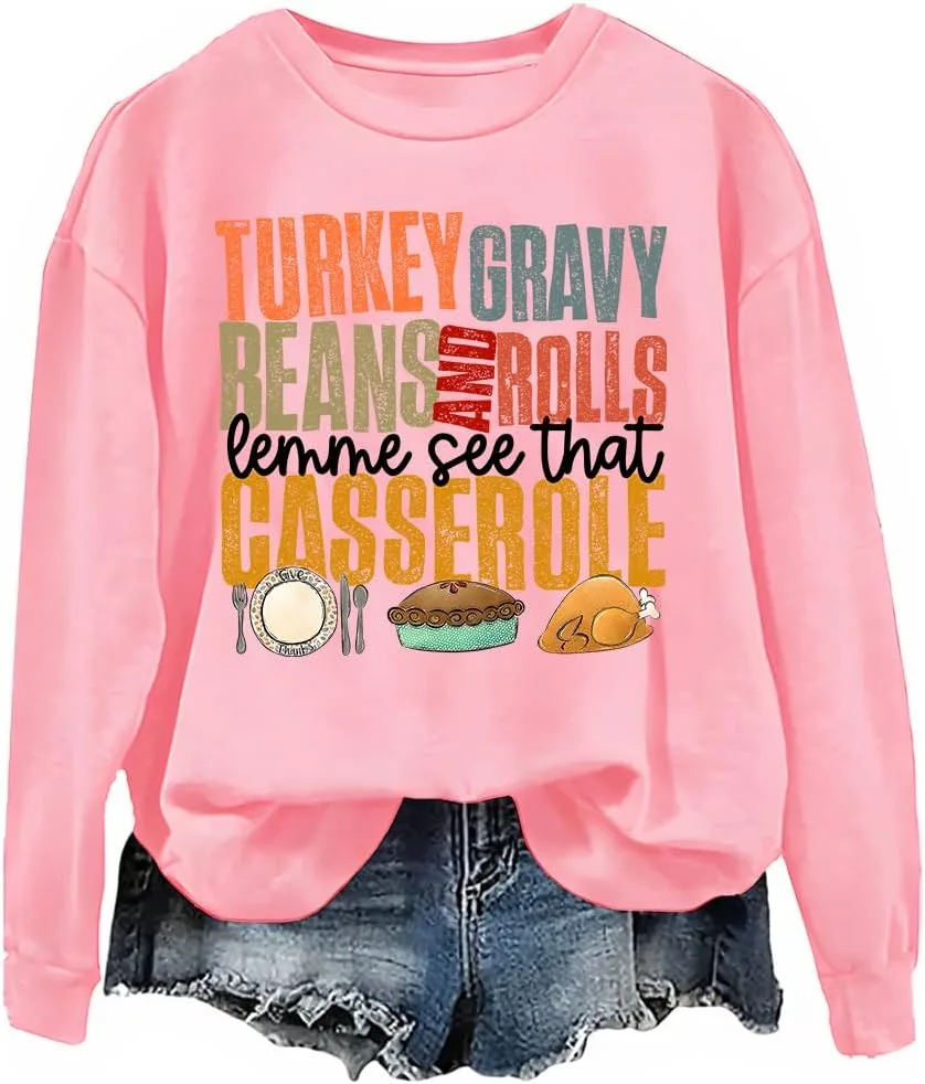 Толстовка с принтом "Turkey Gravy Beans And Rolls Let Me See That Casserole" woati
Толстовка с принтом "Turkey Gravy Beans And Rolls Let Me See That Casserole" woati