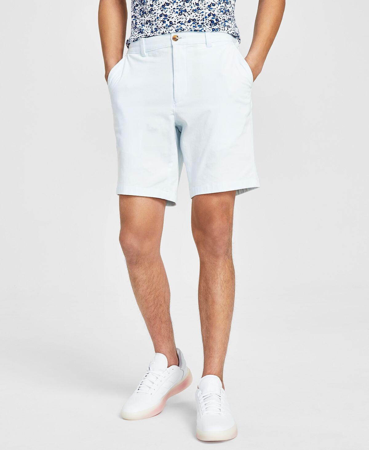 Мужские шорты стандартного кроя шириной 9 дюймов, эластичные в четырех направлениях Club Room
Мужские шорты стандартного кроя шириной 9 дюймов, эластичные в четырех направлениях Club Room