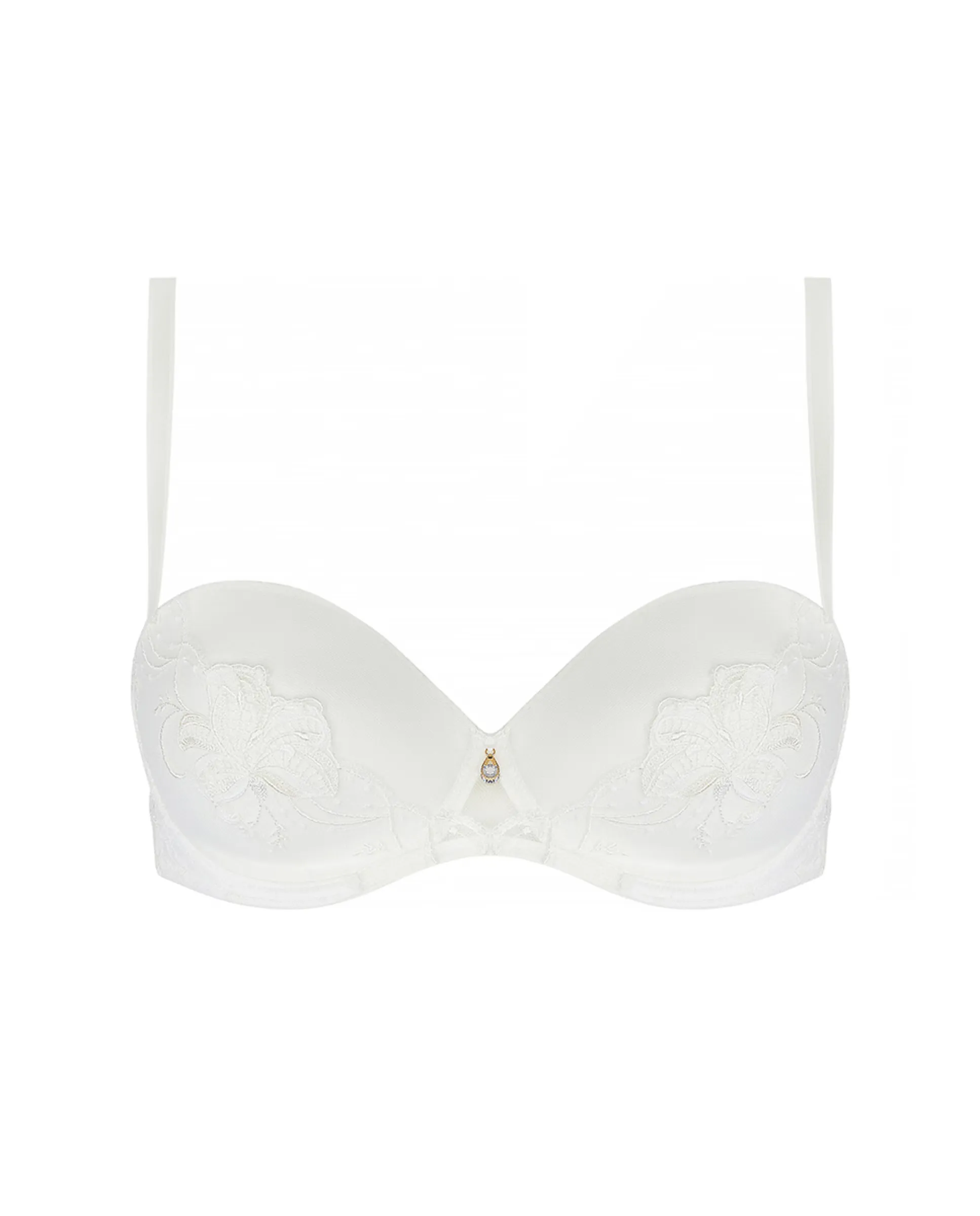 Бюстгальтер для невесты без бретелей Lise Charmel, кремовый 
Бюстгальтер для невесты без бретелей Lise Charmel, кремовый