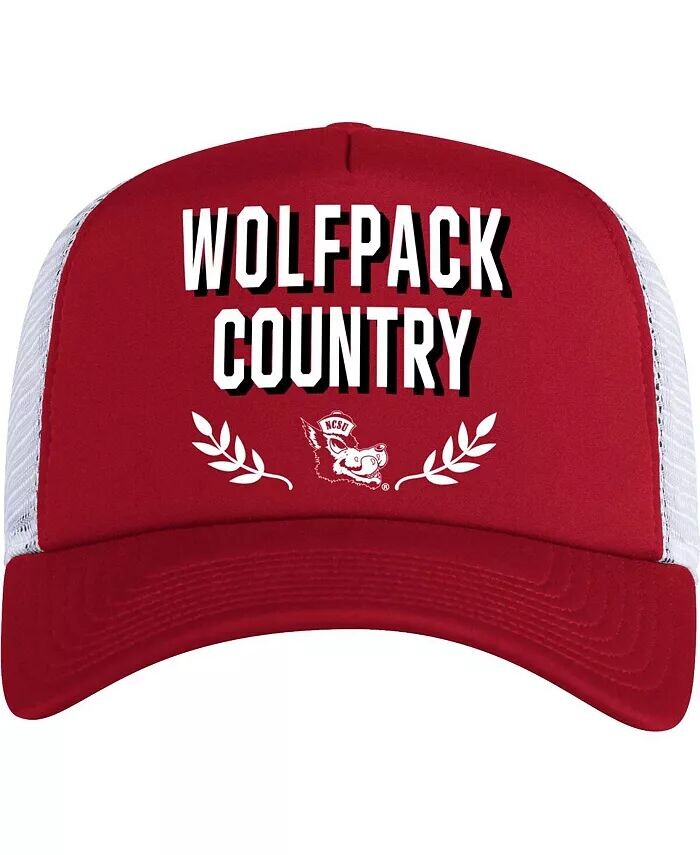 Мужская красная регулируемая шапка из пенопласта NC State Wolfpack Phrase Front Trucker Adidas, красный
Мужская красная регулируемая шапка из пенопласта NC State Wolfpack Phrase Front Trucker Adidas, красный