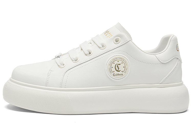 Cabbeen Кроссовки для скейтбординга мужские, низкие, черные, белые 
Cabbeen Кроссовки для скейтбординга мужские, низкие, черные, белые