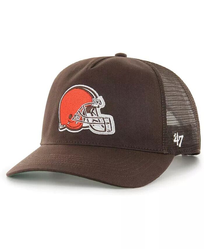 Мужская коричневая регулируемая кепка Cleveland Browns с сеткой Hitch Trucker '47 Brand, коричневый
Мужская коричневая регулируемая кепка Cleveland Browns с сеткой Hitch Trucker '47 Brand, коричневый
