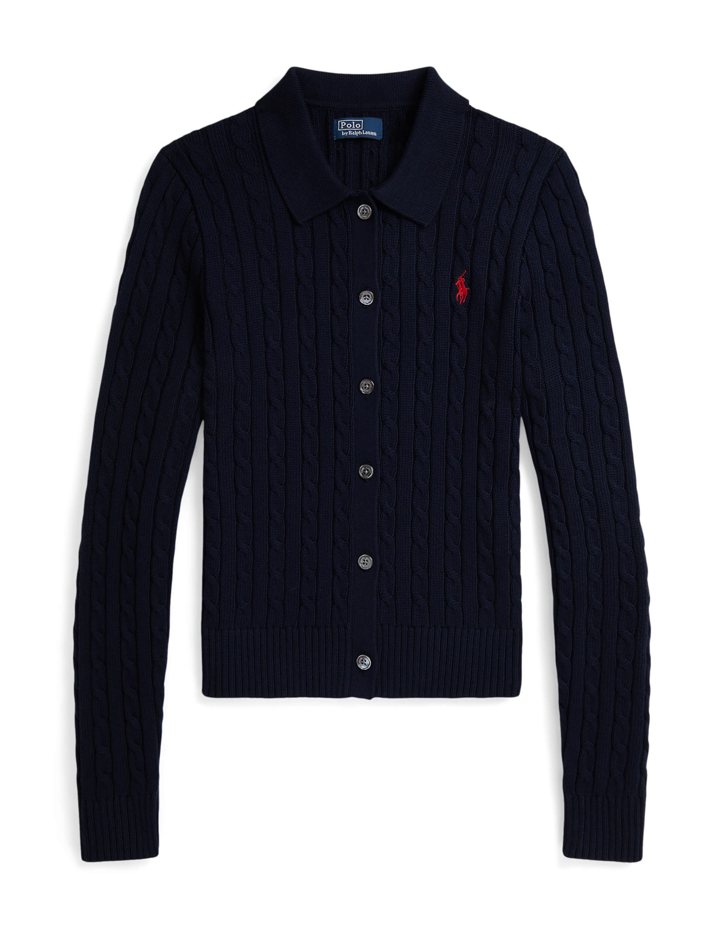 Polo Ralph Lauren Вязаный кардиган в цвете navy
Polo Ralph Lauren Вязаный кардиган в цвете navy