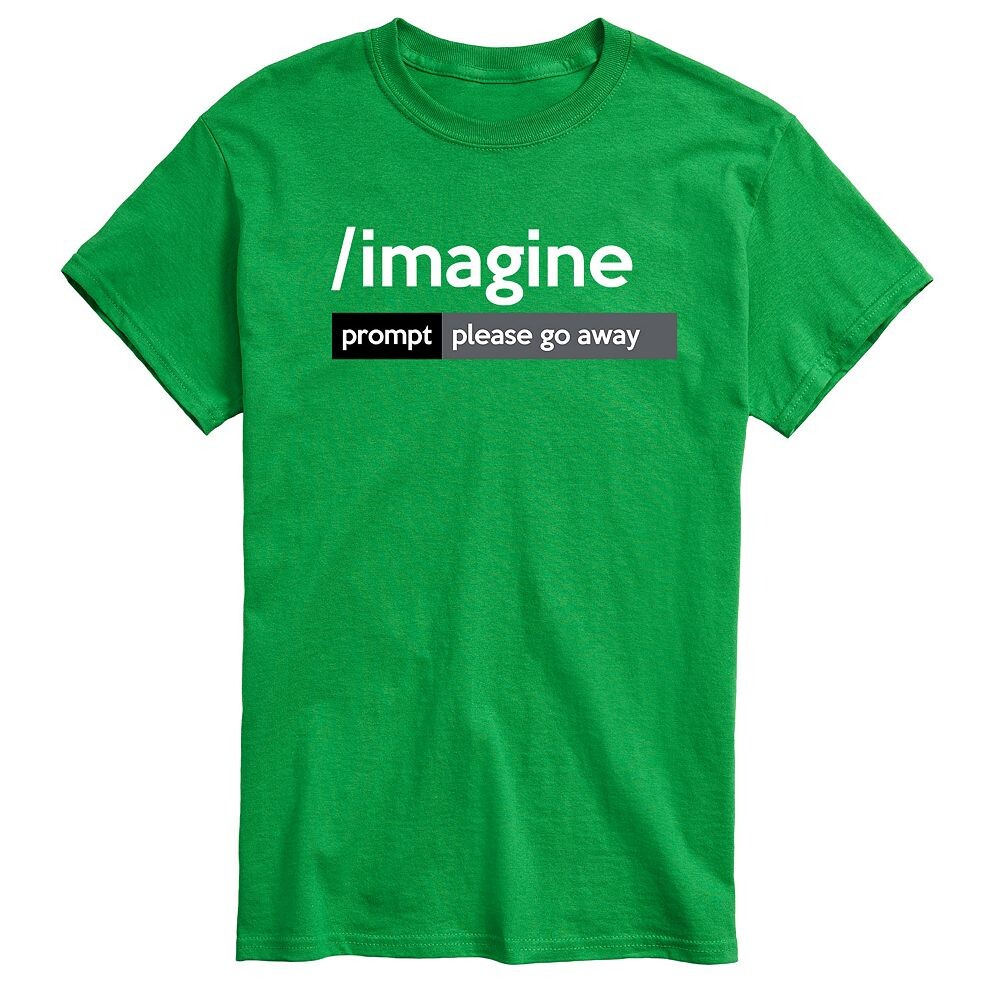 Футболка Big & Tall AI Imagine с графическим рисунком «Пожалуйста, уходите» Licensed Character, зеленый
Футболка Big & Tall AI Imagine с графическим рисунком «Пожалуйста, уходите» Licensed Character, зеленый