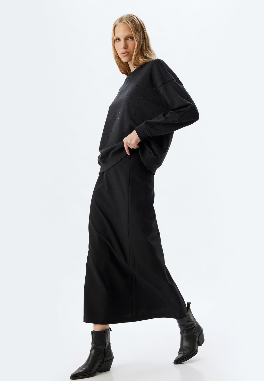 Толстовка Koton, черный
Толстовка Koton, черный