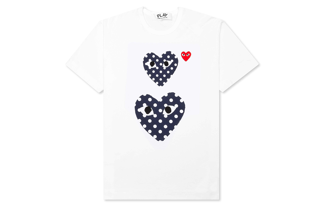 Футболка Polka Dot Duo CDG Play, белый
Футболка Polka Dot Duo CDG Play, белый